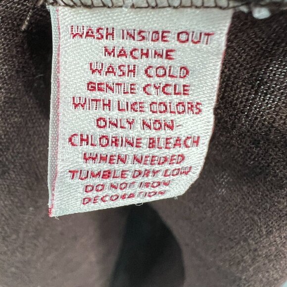 JM Collection Womens Top 10 Brown 100% Linen 3/4 Sleeve Pullover Shirt Blouse - Picture 6 of 9